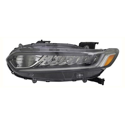 2019 honda accord front driver side replacement led headlight assembly arswlho2502187c