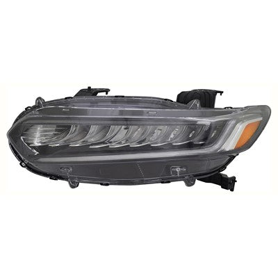 2020 honda accord front driver side replacement led headlight assembly arswlho2502188