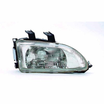 1992 honda civic front passenger side replacement headlight assembly arswlho2503103