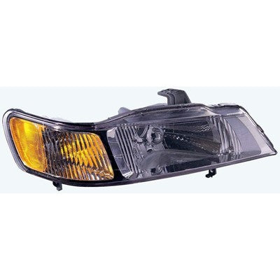 2004 honda odyssey front passenger side replacement headlight lens and housing arswlho2503114c