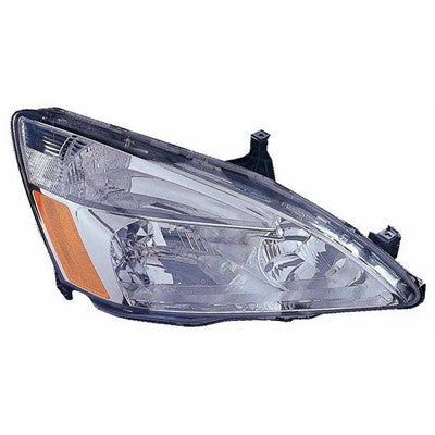 2007 honda accord front passenger side replacement headlight lens and housing arswlho2503120c