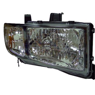 2008 honda ridgeline front passenger side replacement headlight lens and housing arswlho2503128v