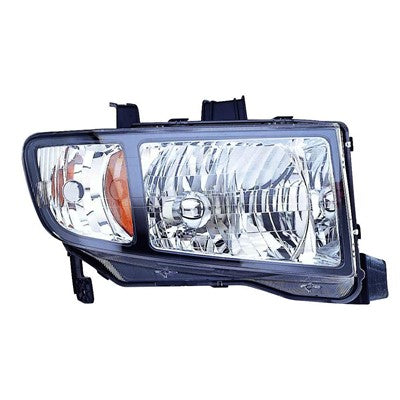 2006 honda ridgeline front passenger side replacement headlight lens and housing arswlho2503128c