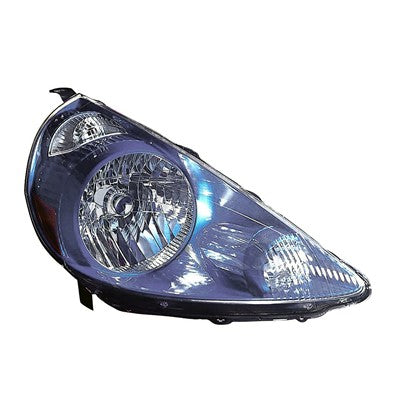 2007 honda fit front passenger side replacement headlight lens and housing arswlho2503132c