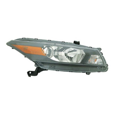 2008 honda accord front passenger side replacement headlight assembly arswlho2503135v