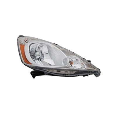 2009 honda fit front passenger side replacement headlight assembly arswlho2503137v