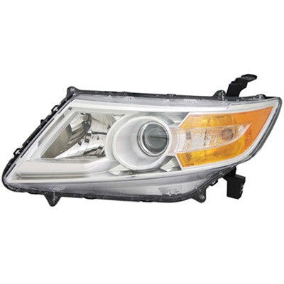 2012 honda odyssey front passenger side replacement halogen headlight assembly arswlho2503142v