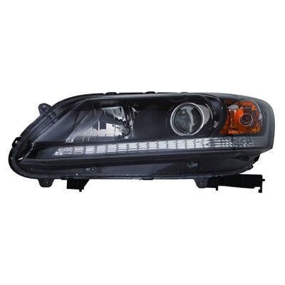 2013 honda accord front passenger side replacement halogen headlight assembly arswlho2503151v