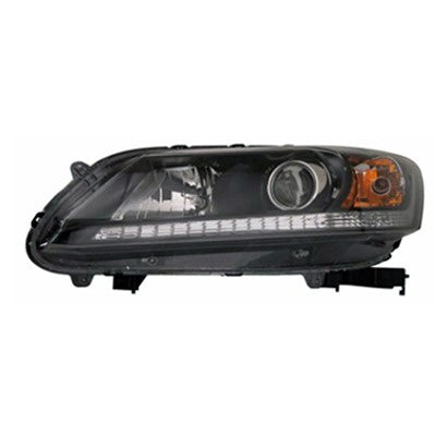 2014 honda accord front passenger side replacement halogen headlight assembly arswlho2503151