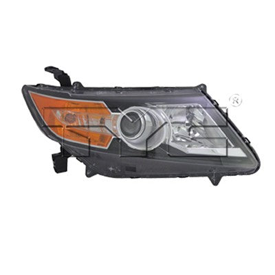 2015 honda odyssey front passenger side replacement halogen headlight assembly arswlho2503154c