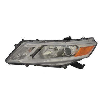 2013 honda accord crosstour front passenger side replacement halogen headlight assembly arswlho2503155c