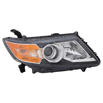 2016 honda odyssey front passenger side replacement hid headlight assembly arswlho2503159c