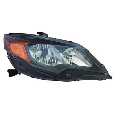 2014 honda civic front passenger side replacement headlight assembly arswlho2503163c