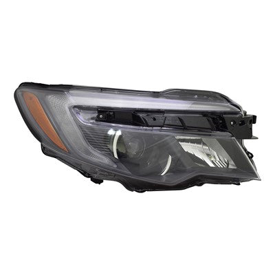 2018 honda ridgeline front passenger side replacement led headlight assembly arswlho2503167c