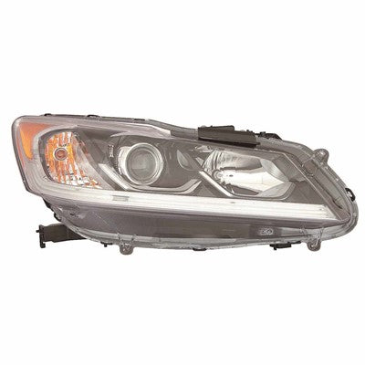 2016 honda accord front passenger side oem led headlight assembly arswlho2503168oe