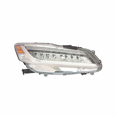 2016 honda accord front passenger side replacement led headlight assembly arswlho2503174c