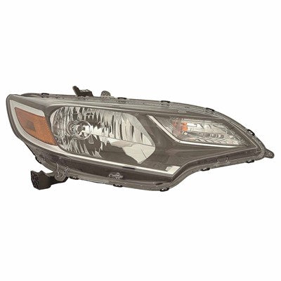 2018 honda fit front passenger side replacement halogen headlight assembly arswlho2503186c