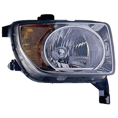 2005 honda element front driver side replacement headlight lens and housing arswlho2518106c