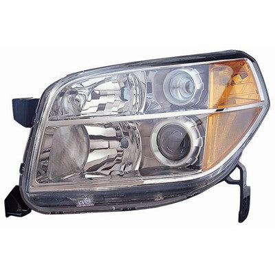 2006 honda pilot front driver side replacement headlight lens and housing arswlho2518110c