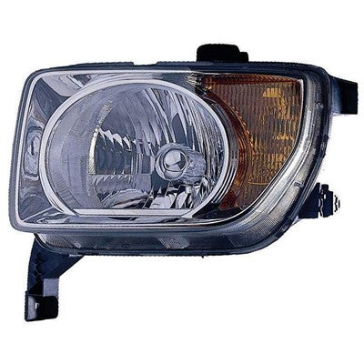 2005 honda element front passenger side replacement headlight lens and housing arswlho2519106c