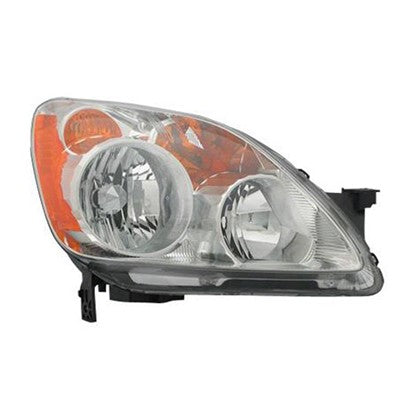 2006 honda cr v front passenger side replacement headlight lens and housing arswlho2519107v