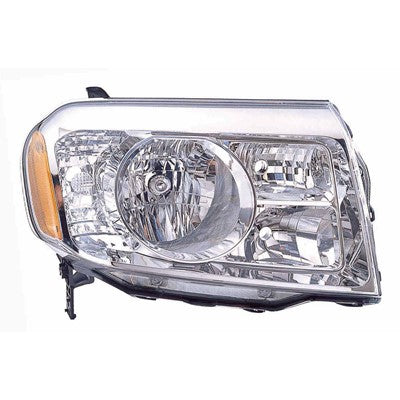 2009 honda pilot front passenger side replacement headlight assembly arswlho2519125c