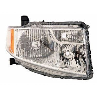 2011 honda element front passenger side replacement headlight lens and housing arswlho2519130