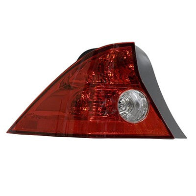 2004 honda civic rear driver side replacement tail light lens and housing arswlho2800155v