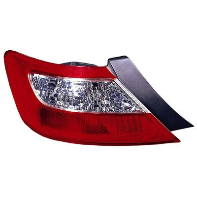 2006 honda civic rear driver side replacement tail light lens and housing arswlho2800165c