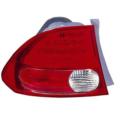 2006 honda civic rear driver side replacement tail light assembly arswlho2800166c