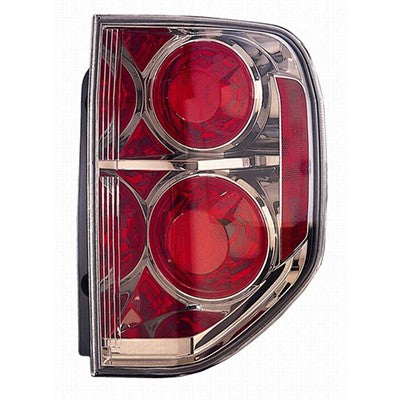 2008 honda pilot rear passenger side replacement tail light lens and housing arswlho2801162c