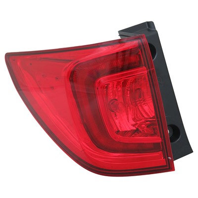 2017 honda pilot rear driver side replacement tail light assembly arswlho2804107v