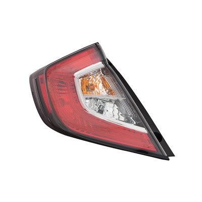 2021 honda civic rear driver side replacement tail light assembly arswlho2804116c