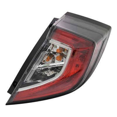 2020 honda civic rear passenger side replacement tail light assembly arswlho2805116c