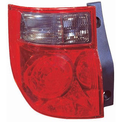 2003 honda element rear driver side replacement tail light lens and housing arswlho2818125c