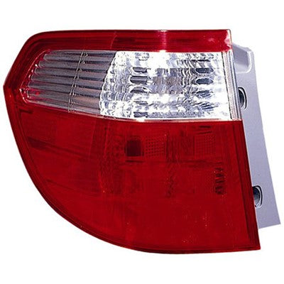 2006 honda odyssey rear driver side replacement tail light lens and housing arswlho2818129v