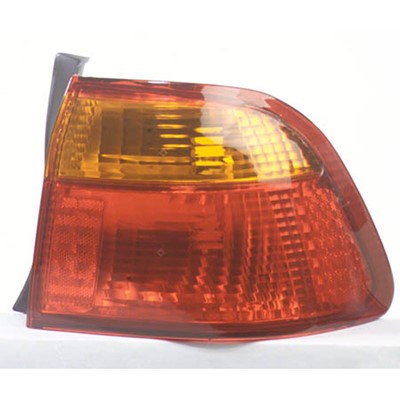 1999 honda civic rear passenger side replacement tail light lens and housing arswlho2819111v