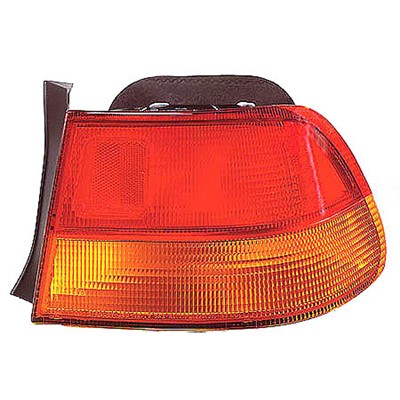 1998 honda civic rear passenger side replacement tail light lens and housing arswlho2819112