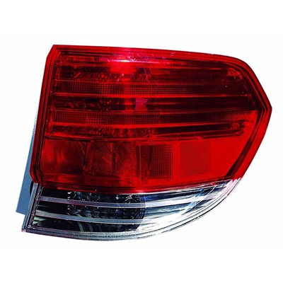 2008 honda odyssey rear passenger side replacement tail light lens and housing arswlho2819134c