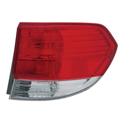 2008 honda odyssey rear passenger side replacement tail light lens and housing arswlho2819134v