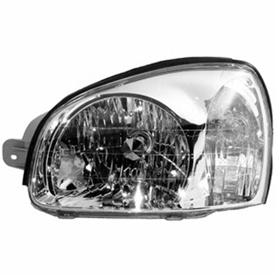 2002 hyundai santa fe front driver side replacement headlight assembly arswlhy2502121v