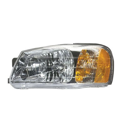 2001 hyundai accent front driver side replacement headlight assembly arswlhy2502123v