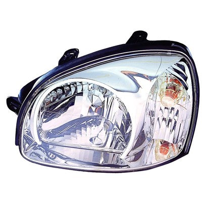 2006 hyundai santa fe front driver side replacement headlight assembly arswlhy2502134c