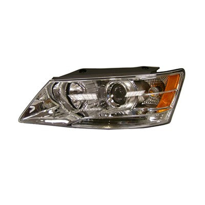 2009 hyundai sonata front driver side replacement halogen headlight assembly arswlhy2502148c