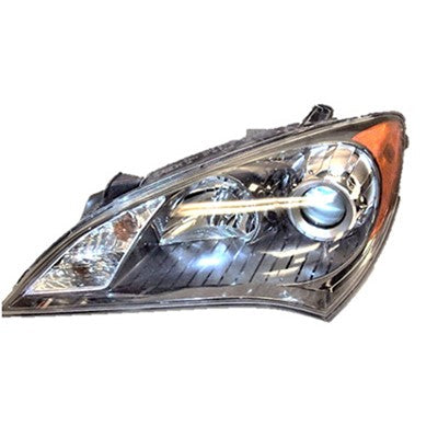 2012 hyundai genesis front driver side oem hid headlight assembly arswlhy2502160oe