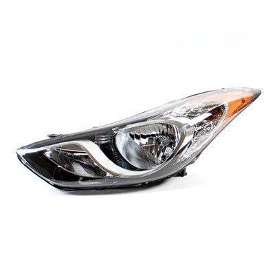 2013 hyundai elantra front driver side replacement headlight assembly arswlhy2502161c