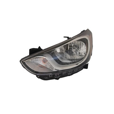 2013 hyundai accent front driver side replacement headlight assembly arswlhy2502163c