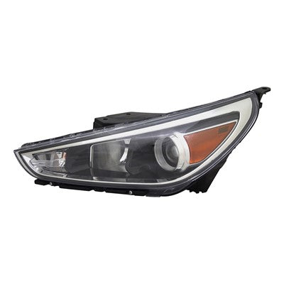 2019 hyundai elantra front driver side replacement halogen headlight assembly arswlhy2502219