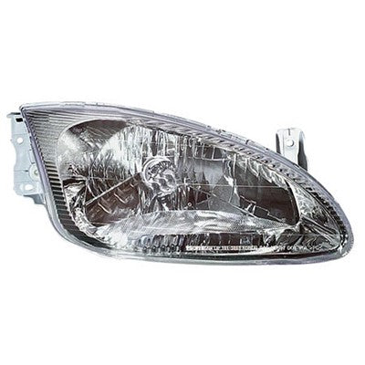 2000 hyundai elantra front passenger side replacement headlight assembly arswlhy2503118v