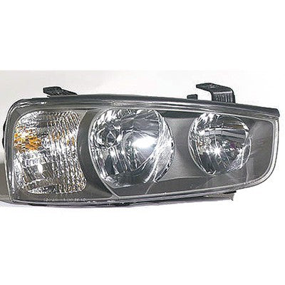 2003 hyundai elantra front passenger side replacement headlight assembly arswlhy2503122v